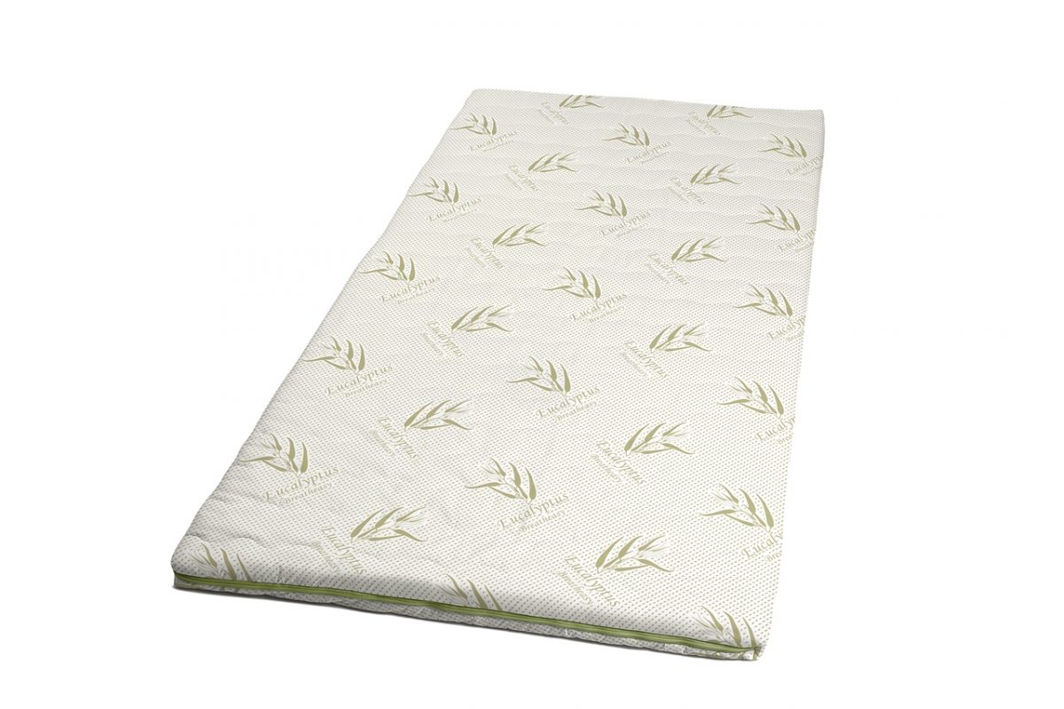 Topper saltea 80x200cm Eucalyptus Memory 7 zone