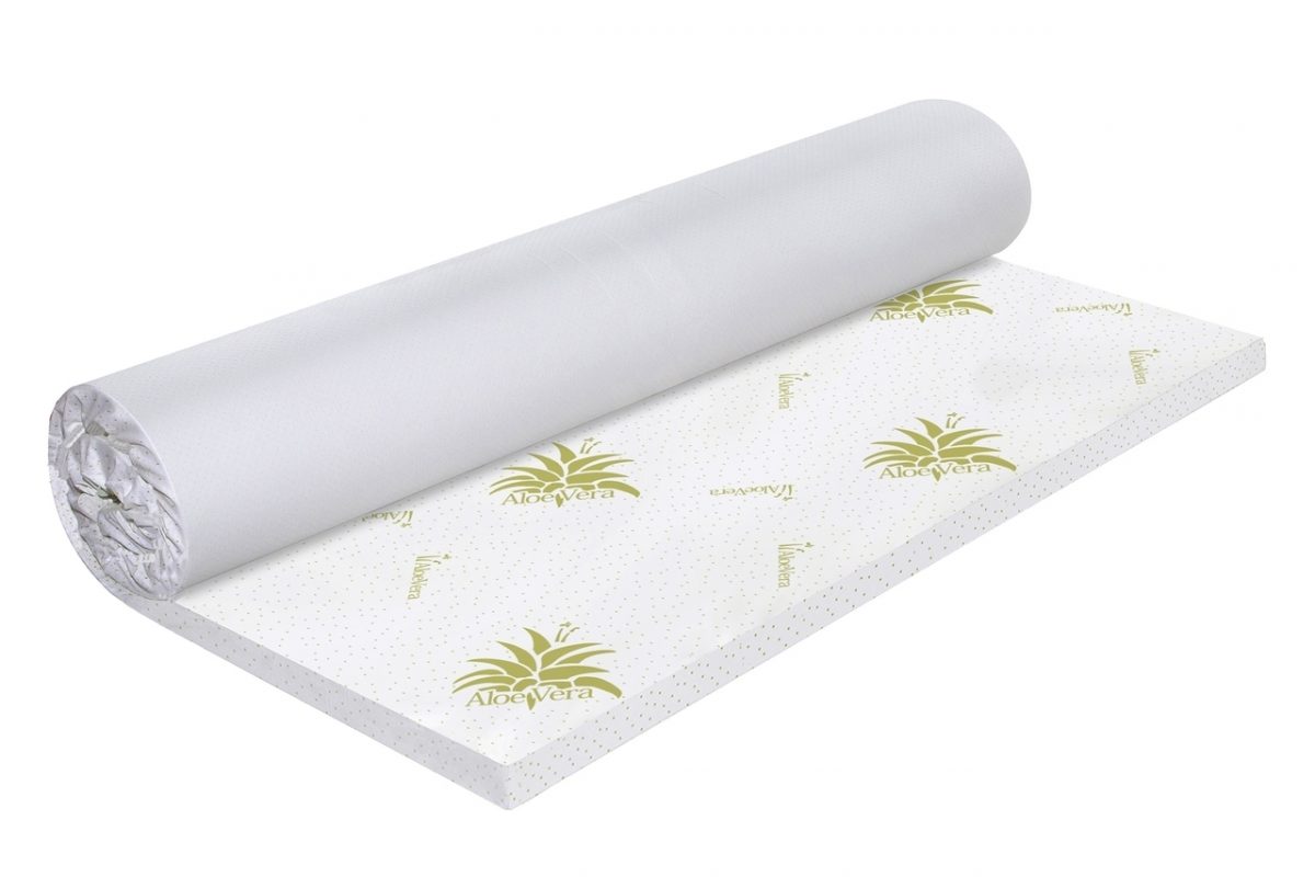 Topper saltea 90x200cm Aloe Vera Free Air Memory