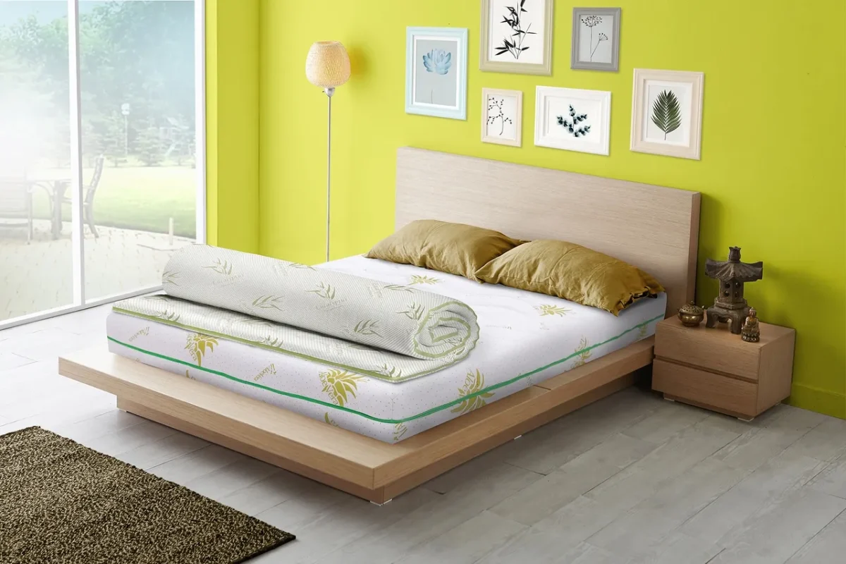 Topper saltea 180x200cm Eucalyptus Confort 7 zone