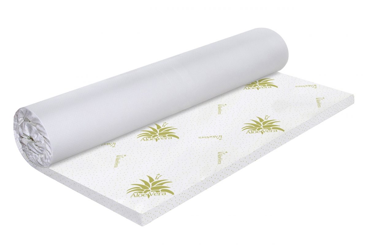 Topper saltea 120x190cm Aloe Vera Free Air Memory