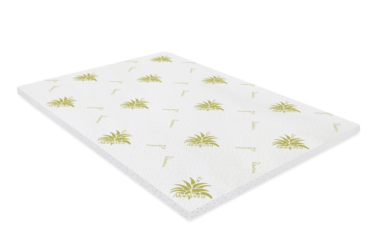 Topper saltea 120x190cm Aloe Vera Free Air Memory