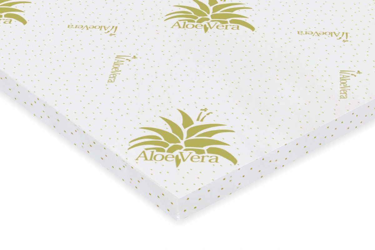 Topper saltea 120x190cm Aloe Vera Free Air Memory