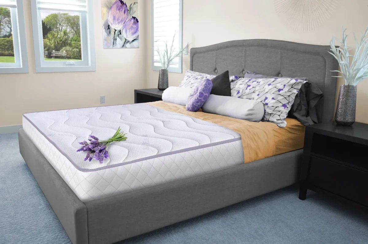 Saltea Lavanda Therapy PLUS 90x200cm 14+6 Memory Arctic Gel