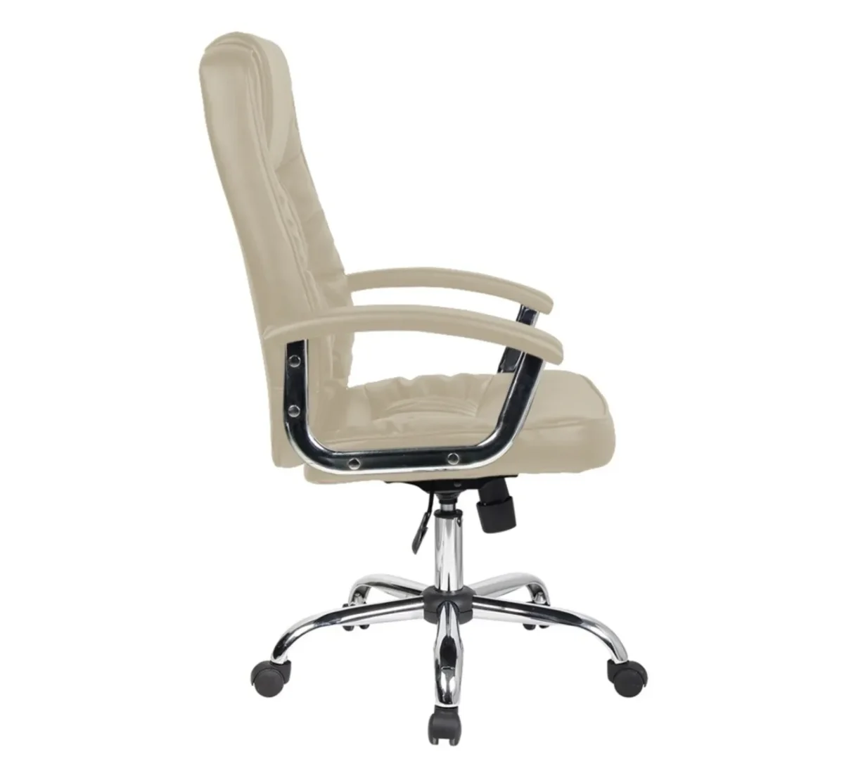 Scaun de birou ergonomic Bedora Abraj piele ecologica bej