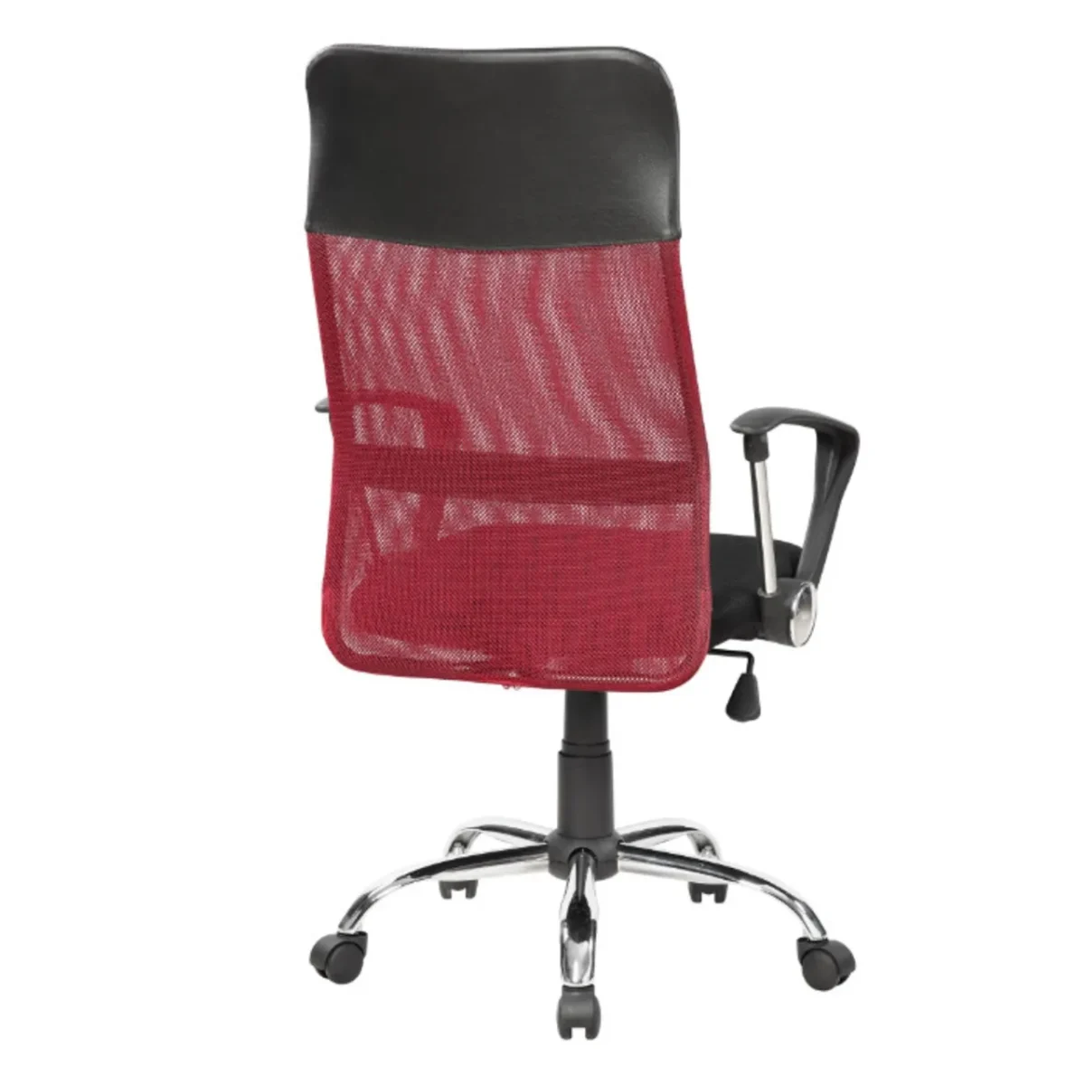 Scaun de birou ergonomic Bedora Lotte Mesh Negru/Rosu