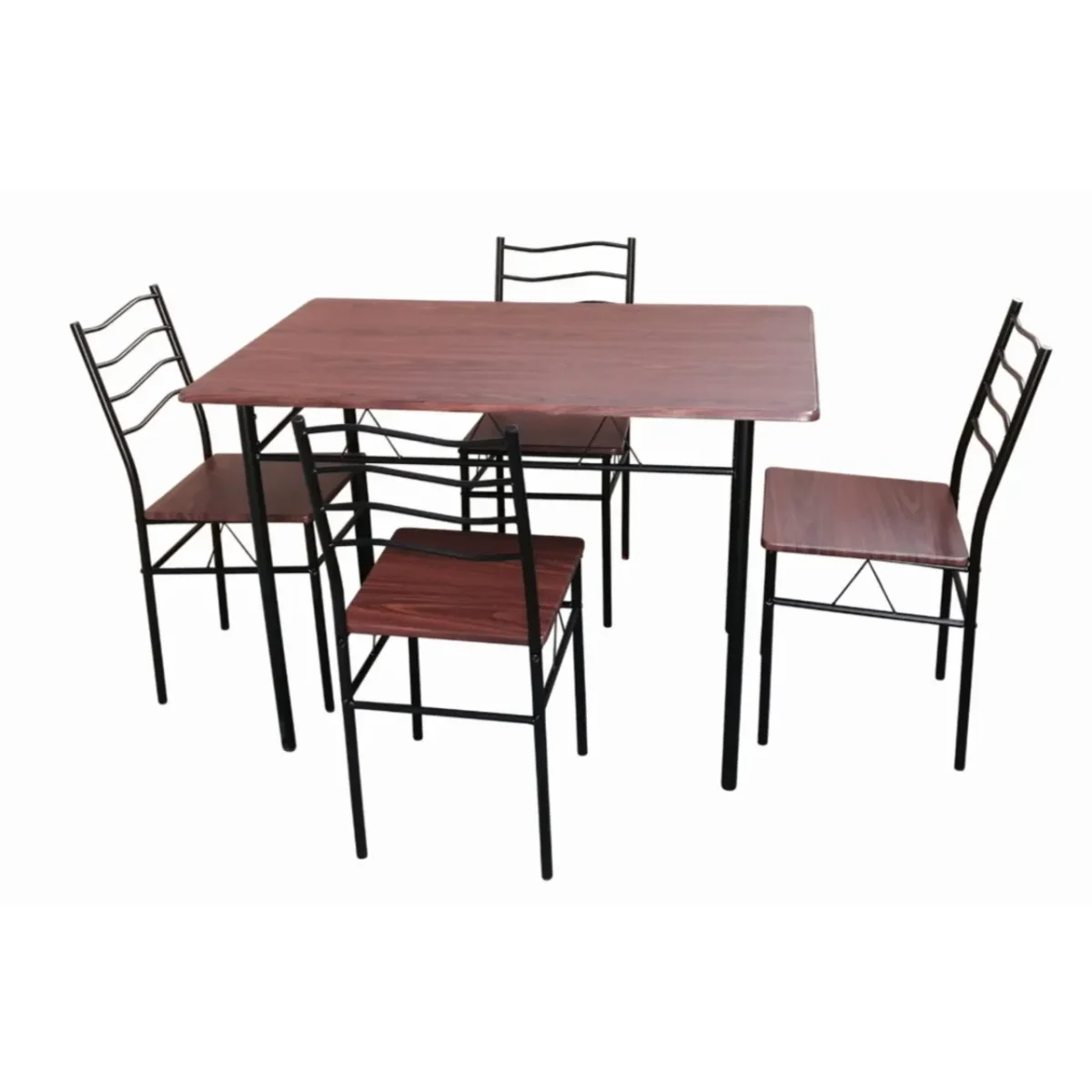 Set dining/bucatarie 110x70x75cm Bedora Mang masa cu 4 scaune