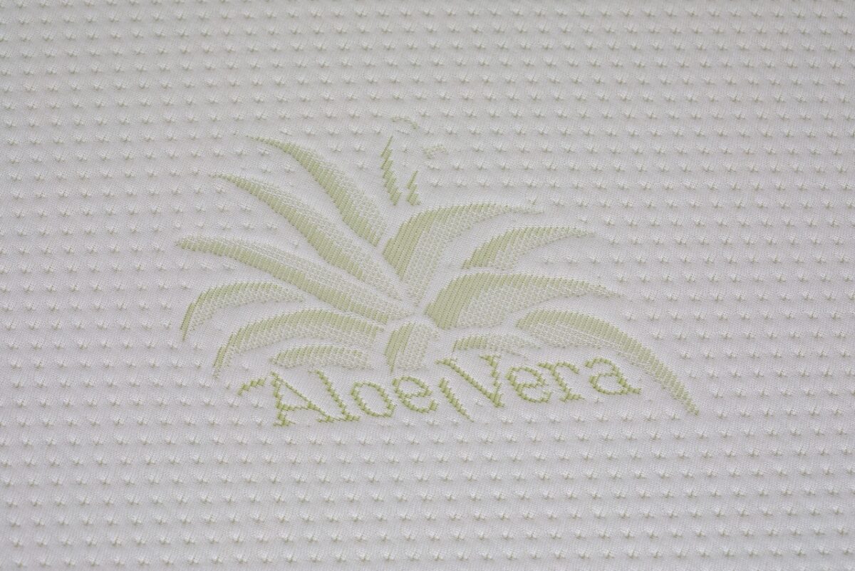 Topper saltea Green Future Aloe Vera 7 zone de confort 90x200cm