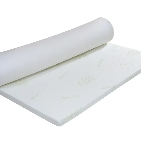 Topper saltea Green Future Aloe Vera 7 zone de confort 90x200cm