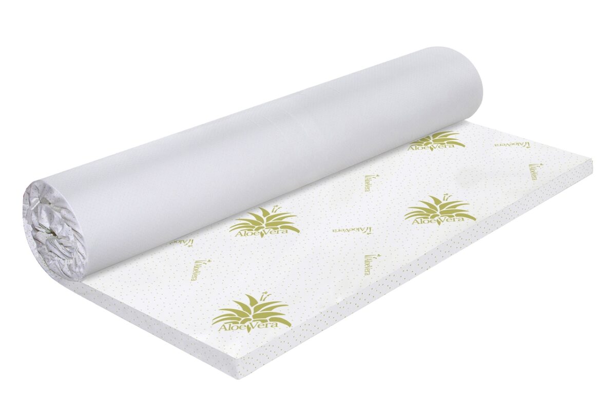 Topper saltea Aloe Vera 160x200cm Free Air Memory