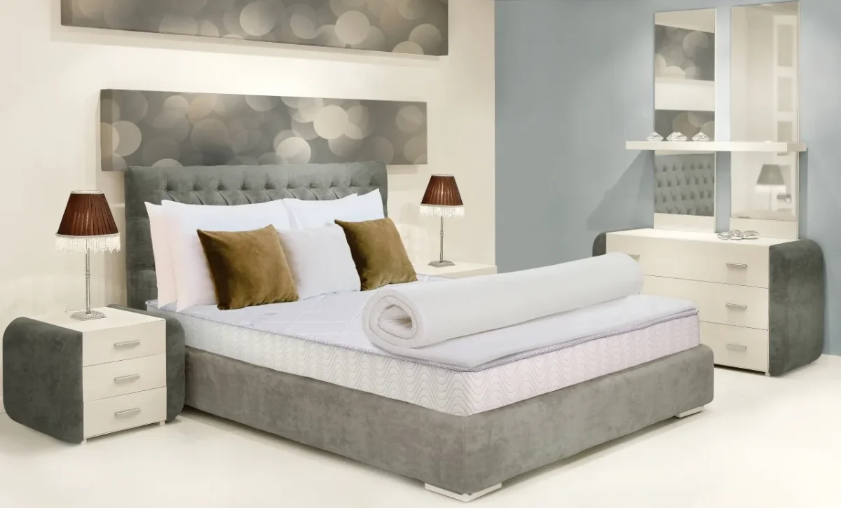 Topper saltea Green Future Argentum Therapy 7 zone de confort 140x190cm