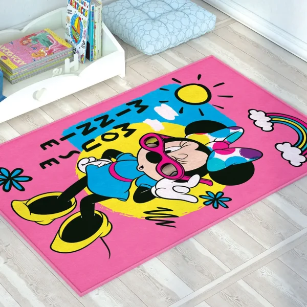Covor pentru copii TAC 80x120cm Disney Minnie Blink
