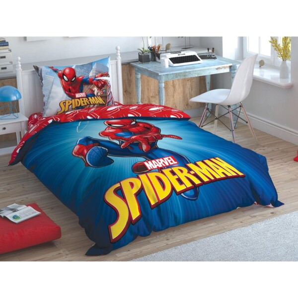 difficult perturbation Prefix Lenjerie TAC Disney pentru copii 100% bumbac Spiderman 2 - Arta Somnului