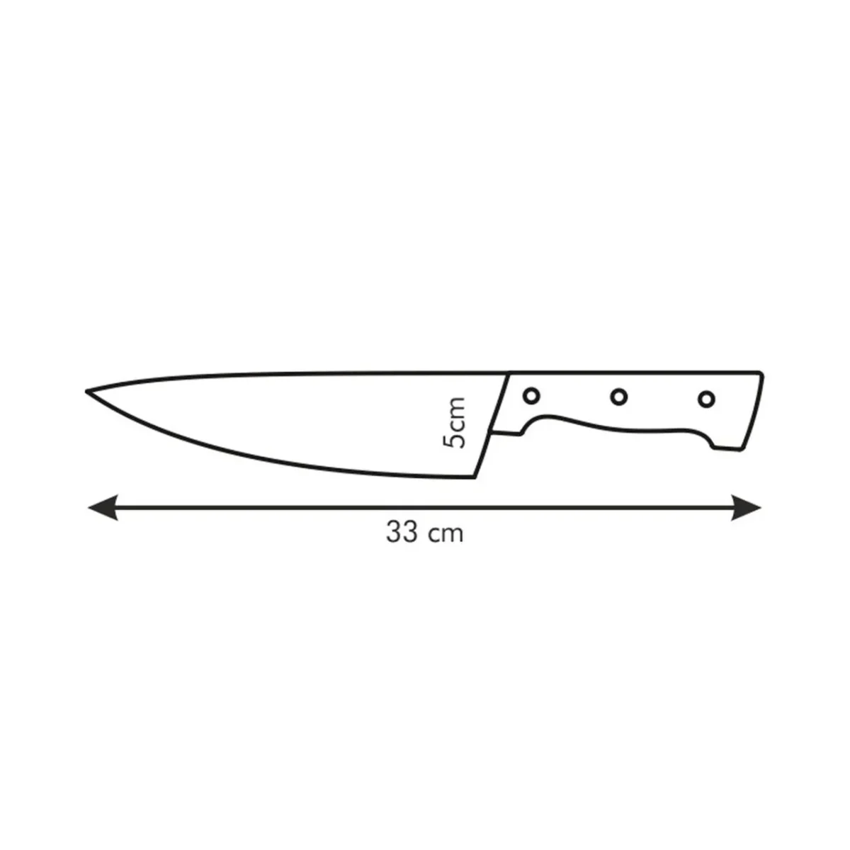Cutitul bucatarului Home Profi Tescoma 20cm