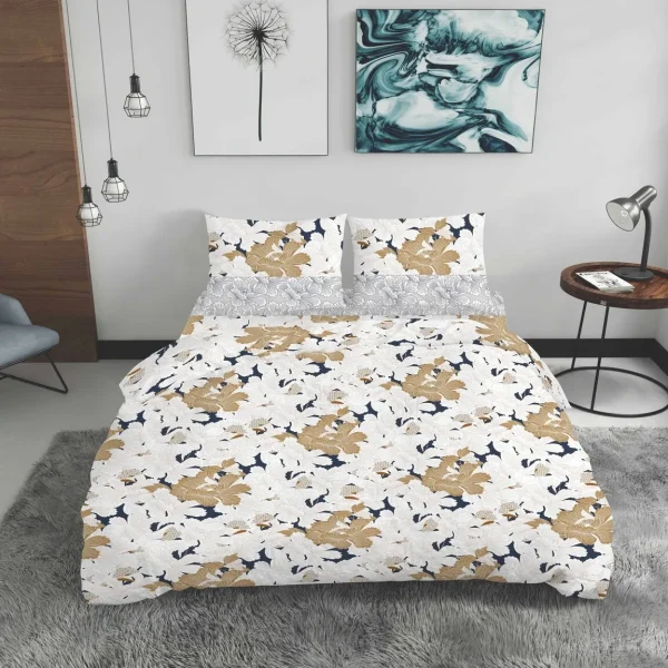 Lenjerie king size Bedora Maira bumbac satinat 4 piese