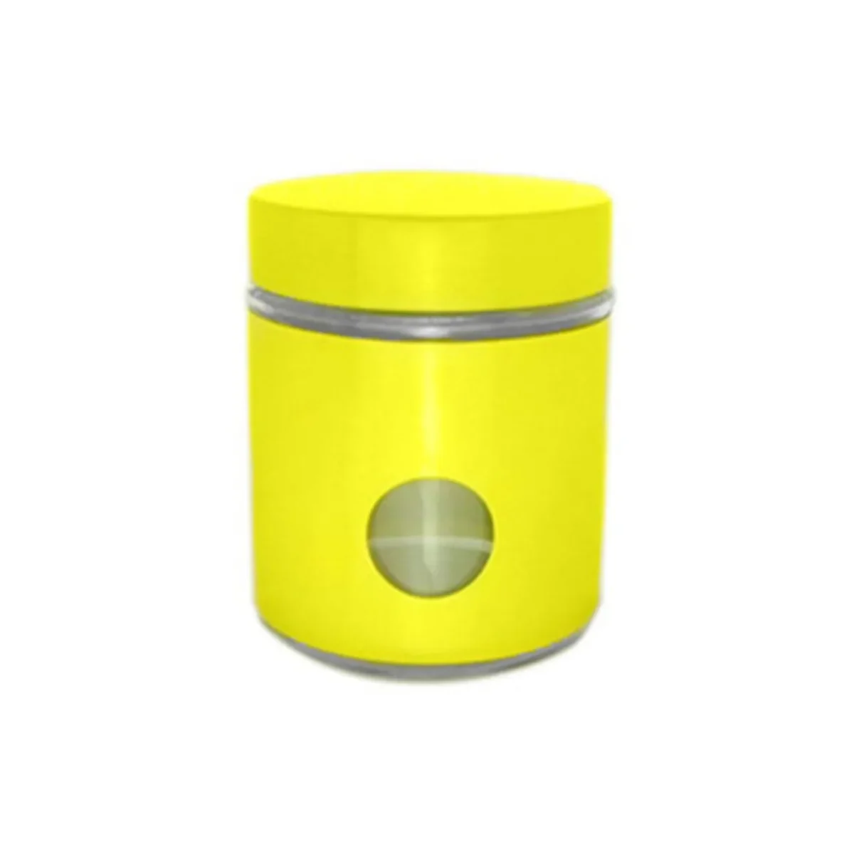 Recipient cu capac Muhler MR-1403 sticla/metal 550 ml Galben