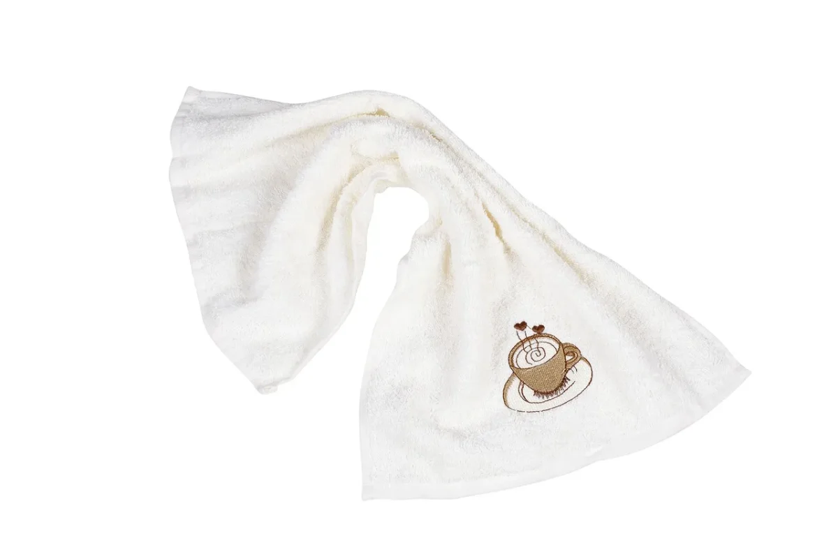 Set 3 prosoape de bucătărie Bedora Coffe with Love 30x50cm 100% bumbac