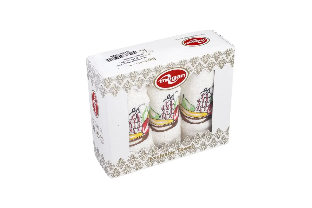 Set 3 prosoape de bucătărie Bedora Fresh fruits 30x50cm 100% bumbac