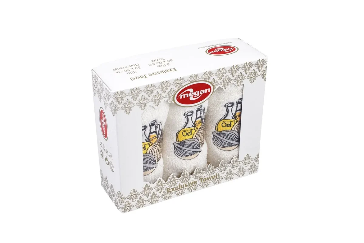 Set 3 prosoape de bucătărie Bedora Onion 30x50cm 100% bumbac