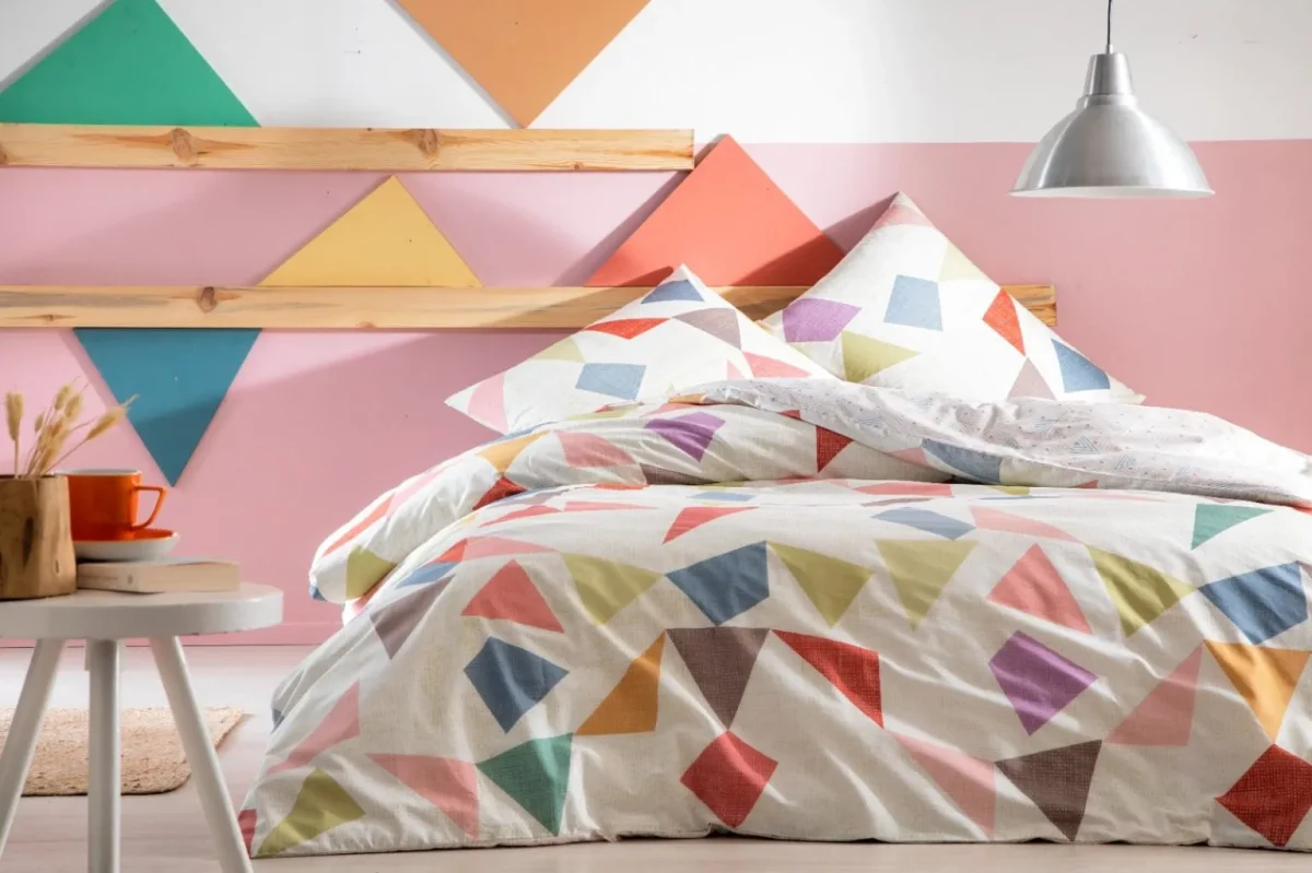 Lenjerie cu elastic 160x200cm TAC 100% bumbac ranforce Kevin