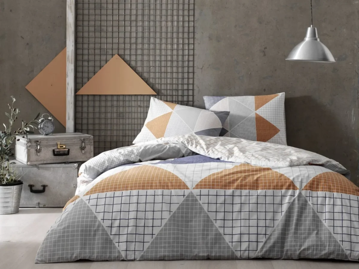 Lenjerie cu elastic 160x200cm TAC 100% bumbac ranforce Jagger