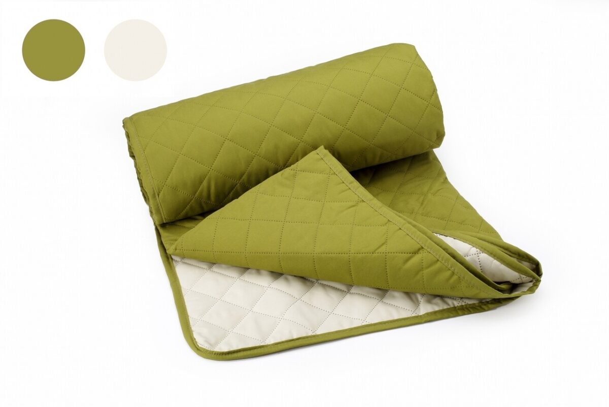 Cuvertura Double Face Alcam 210x220cm 100% olive