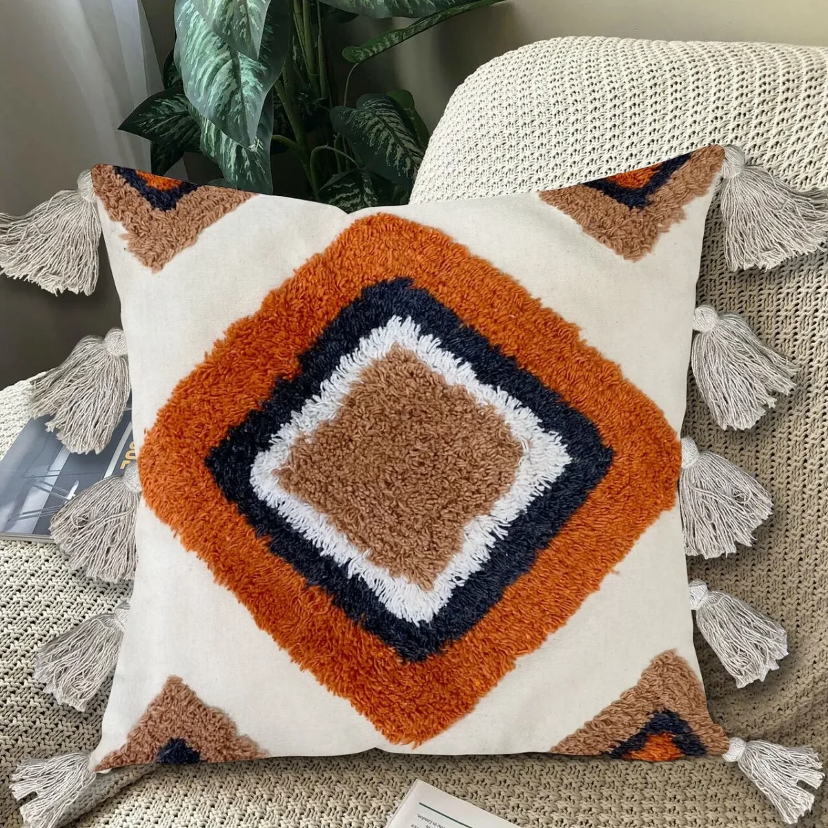 Pernă decorativă Bedora Color 40x40cm 100% bumbac