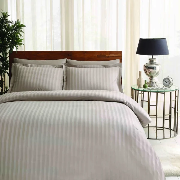 Lenjerie TAC King Size Jacqard Place Vizon