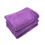 Set 3 Prosoape 70×130 cm Bumbac 500 gr/mp Greek Border Purple