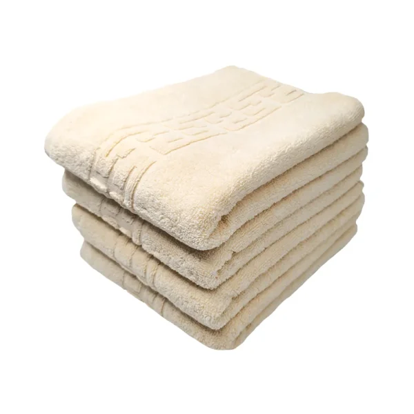 Set 4 Prosoape 50x90 cm Bumbac 500 gr/mp Greek Border Ivory
