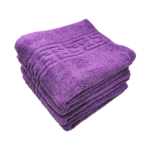 Set 4 Prosoape 50x90 cm Bumbac 500 gr/mp Greek Border Purple