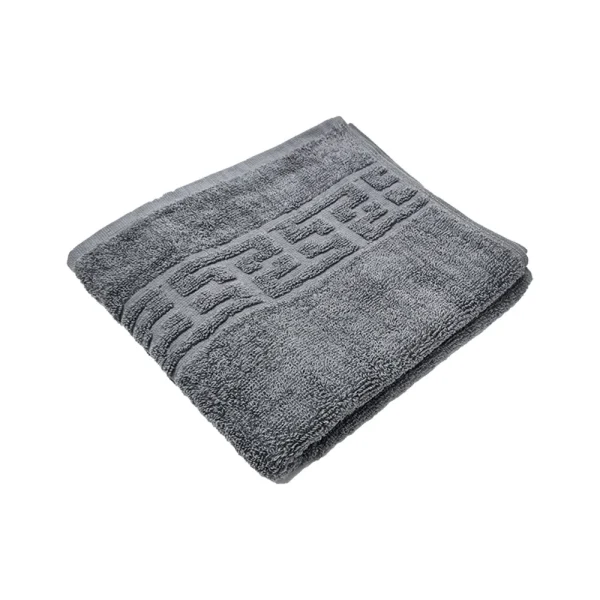 Prosop 50×90 cm Bumbac 500 gr/mp Greek Border Grey