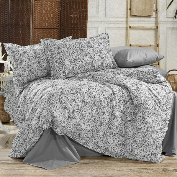 Lenjerie pat Ranforce Pucioasa 100% bumbac LRP02