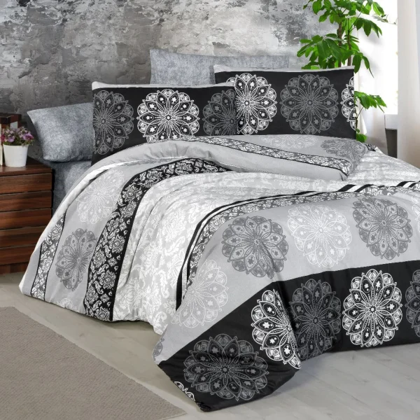 Lenjerie pat Ranforce Pucioasa 100% bumbac LRP24