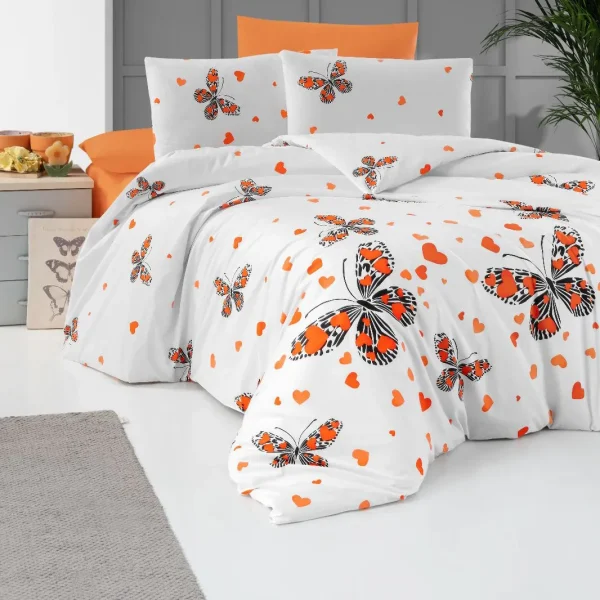 Lenjerie pat Ranforce Pucioasa 100% bumbac LRP25