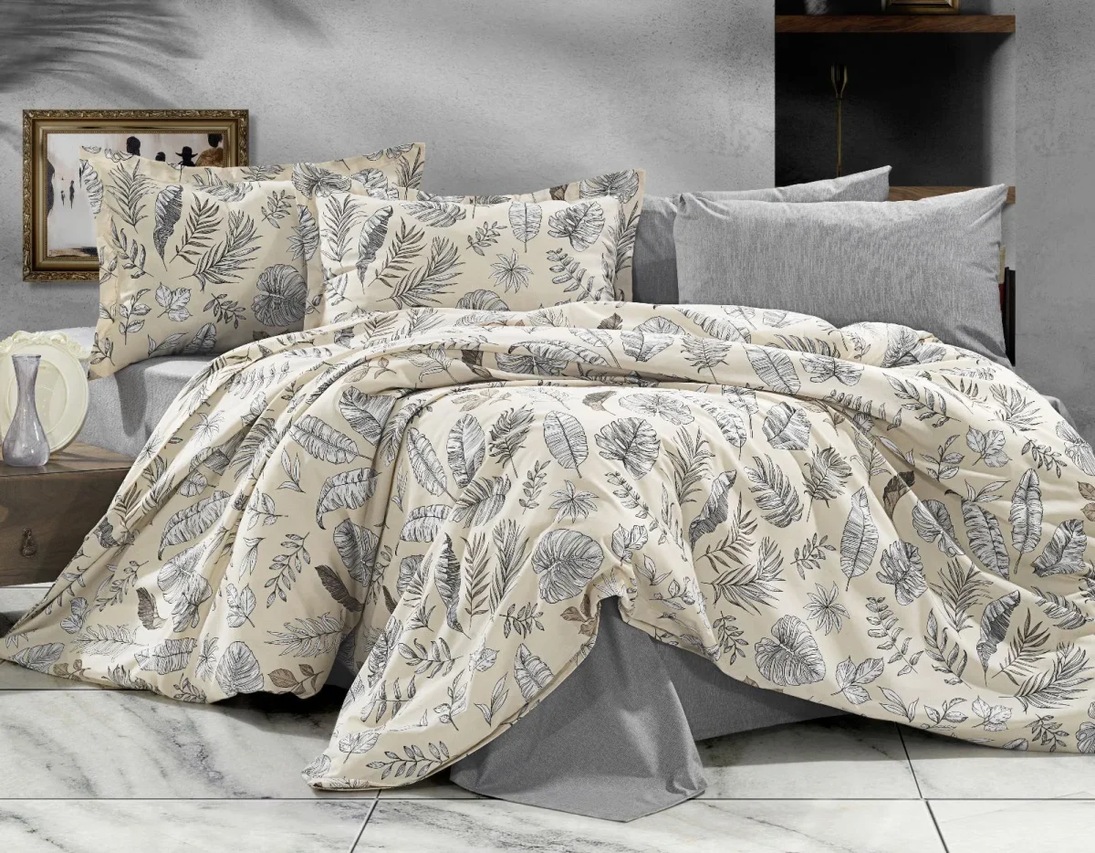 Lenjerie pat Ranforce Pucioasa 100% bumbac LRP29
