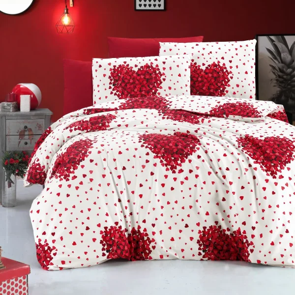 Lenjerie pat Ranforce Pucioasa 100% bumbac LRP34