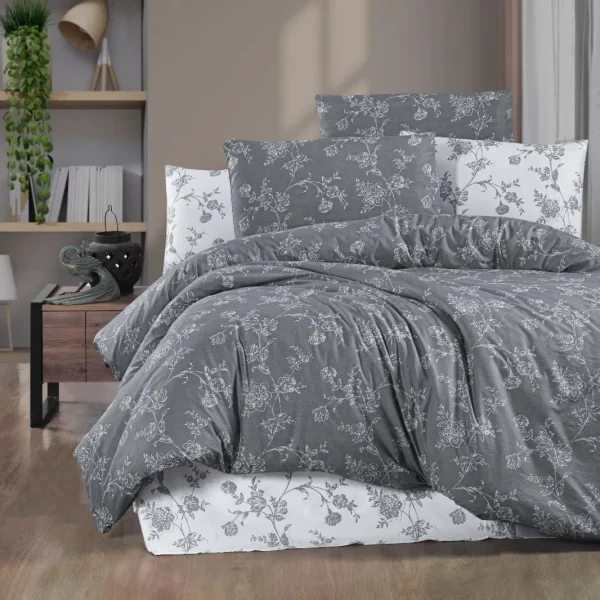 Lenjerie pat Ranforce Pucioasa 100% bumbac LRP08