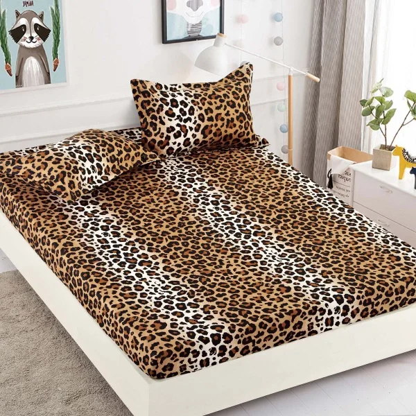 Husa de pat cu elastic 180x200 Finet + 2 fete perna JHPE180E02