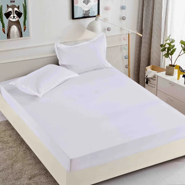 Husa de pat cu elastic 180x200 Finet + 2 fete perna JHPE180E41