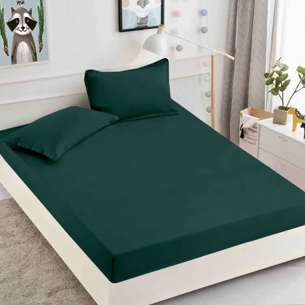 Husa de pat cu elastic 180x200 Finet + 2 fete perna JHPE180E42