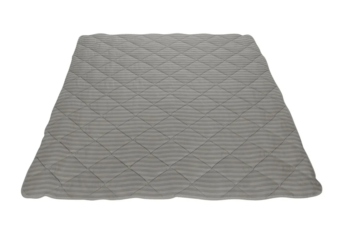 Pilota 180x200 cm Damasc Grey umplutura lana 300 g/mp