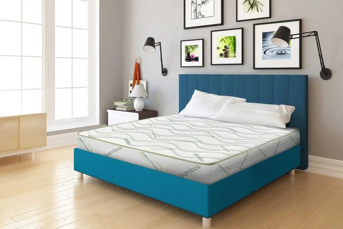 Saltea 90x200cm Cool Bamboo 12+3 cm Memory Anatomica Ortopedica