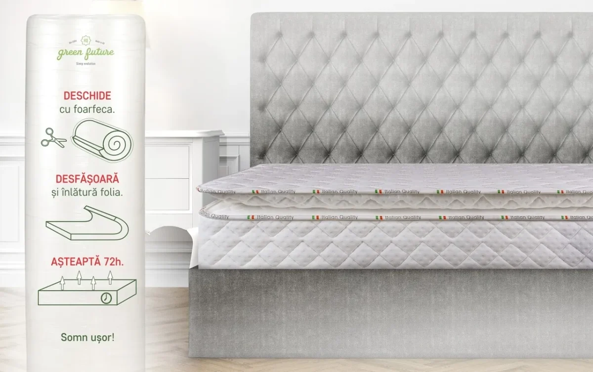 Saltea Hotel Line 140x200 cm Ortopedica Deluxe Memory Pocket