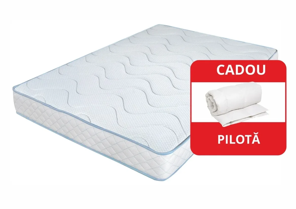 Saltea Ortopedica 90x200 cm Argentum Therapy Tri Flexa 12+3+3 Memory
