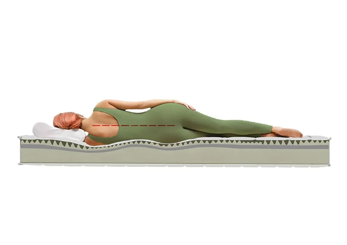Saltea Ortopedica 90x200 cm Argentum Therapy Tri Flexa 12+3+3 Memory
