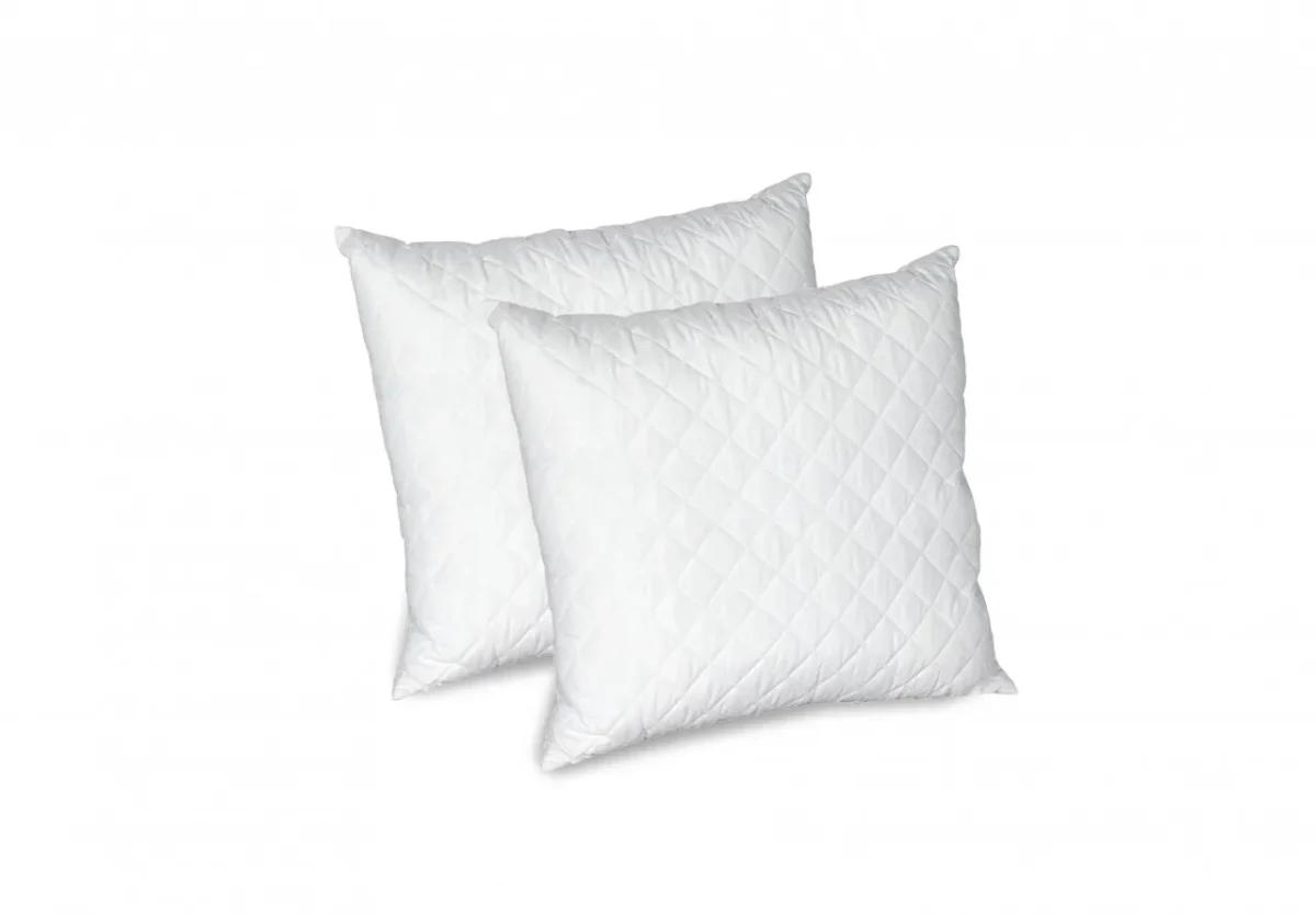 Set 2 perne Alcam microfibra matlasata 70x70 cm