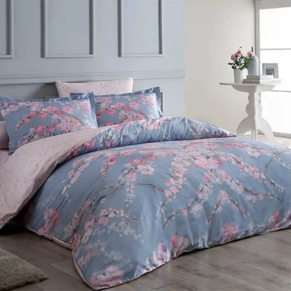 Lenjerie TAC King size 6 piese bumbac dublu satinat Digital Piave