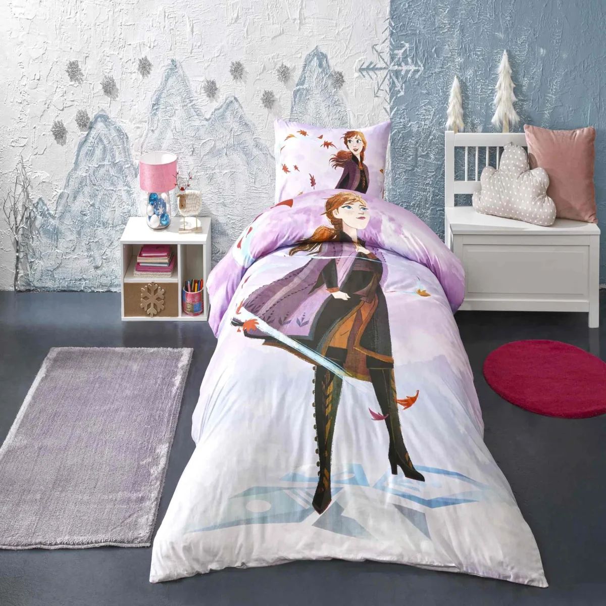Lenjerie TAC Disney pentru copii 100% bumbac Frozen Breezy
