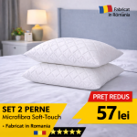 Set 2 Perne matlasate Hypo-Alergice 50x70cm
