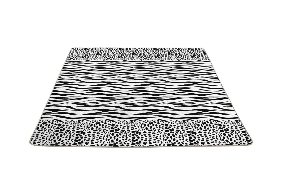 Cuvertura matlasata cocolino, Alcam, Zebra, 210x220 cm